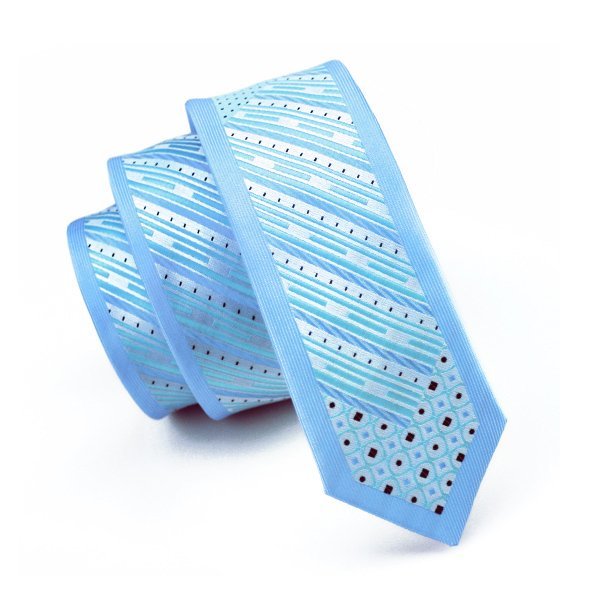 Framed Occasional / Business / Casual Slim Necktie - 5.5cm - Image 5