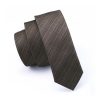 Double Striped Business / Casual Slim Necktie - 5.5cm