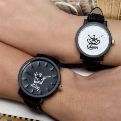 King & Queen Couple Wristwatch