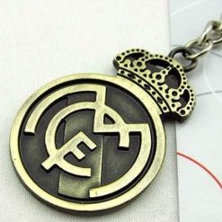 Bronzed Metal Football Team Badge Keychain - Image 6