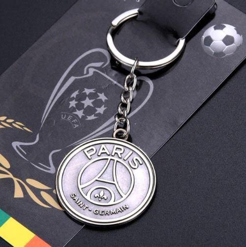 Bronzed Metal Football Team Badge Keychain - Image 12
