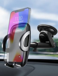 FLOVEME Telescopic 360° Windshield Mount Universal Phone Holder