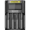 Nitecore UM4 USB Universal 4-Port Smart Charger for Li-Ion/Ni-MH/Ni-Cd/IMR 26650 22650 21700 20700 18650 18490 18350 17670 17500 17335 16340 RCR123 14500 10440 AA AAA AAAA