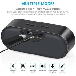 S6 HiFi Super Bass Bluetooth 5.0 Speaker with TF, AUX & USB Inputs - Image 8