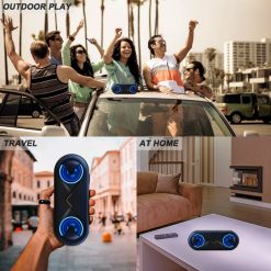 S6 HiFi Super Bass Bluetooth 5.0 Speaker with TF, AUX & USB Inputs - Image 7