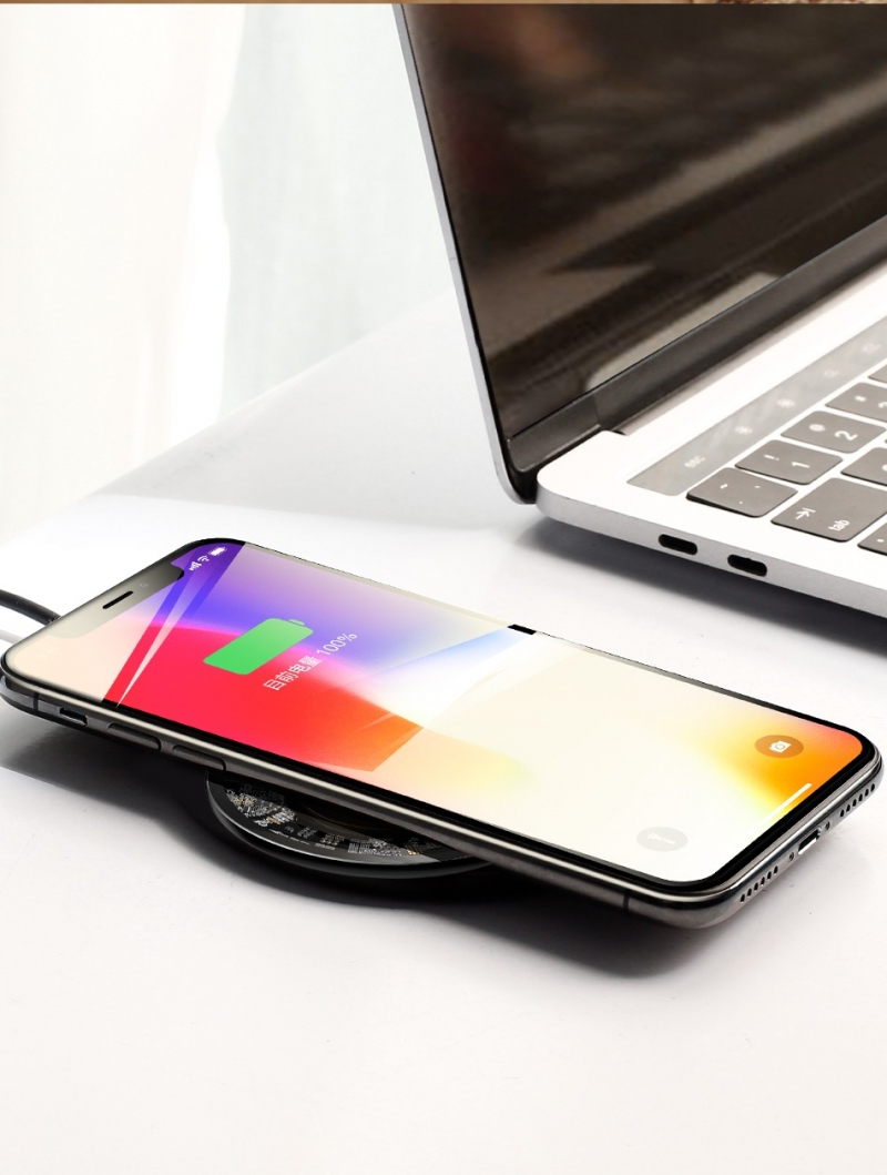 Baseus 10W Qi Wireless Glass Charger - Image 4