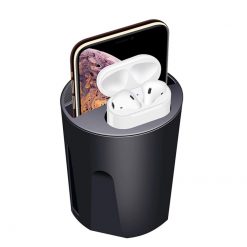 10W Wireless Mobile Qi Charging Cup & Airpods Charger