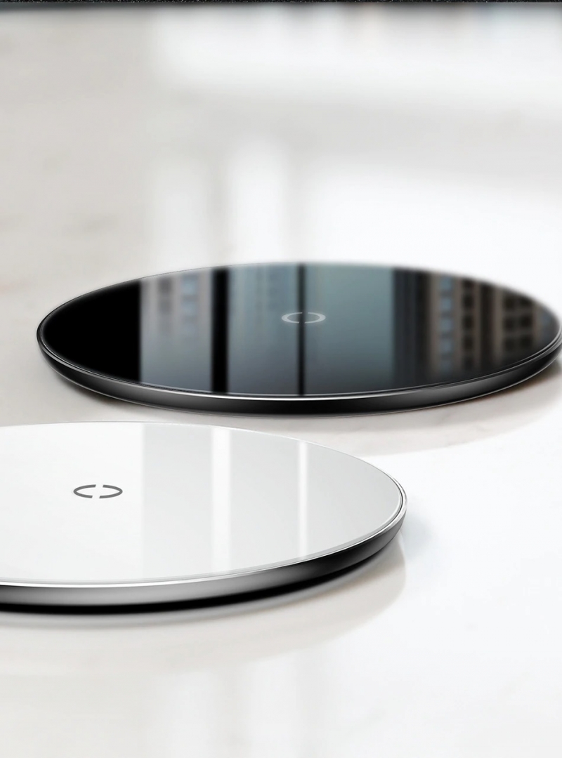 Baseus 10W Qi Wireless Glass Charger - Image 2