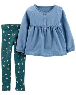 Carter's 2-Piece Chambray Set