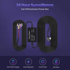 24HR Car DVR Dash Cam Parking Monitor Line - Image 2