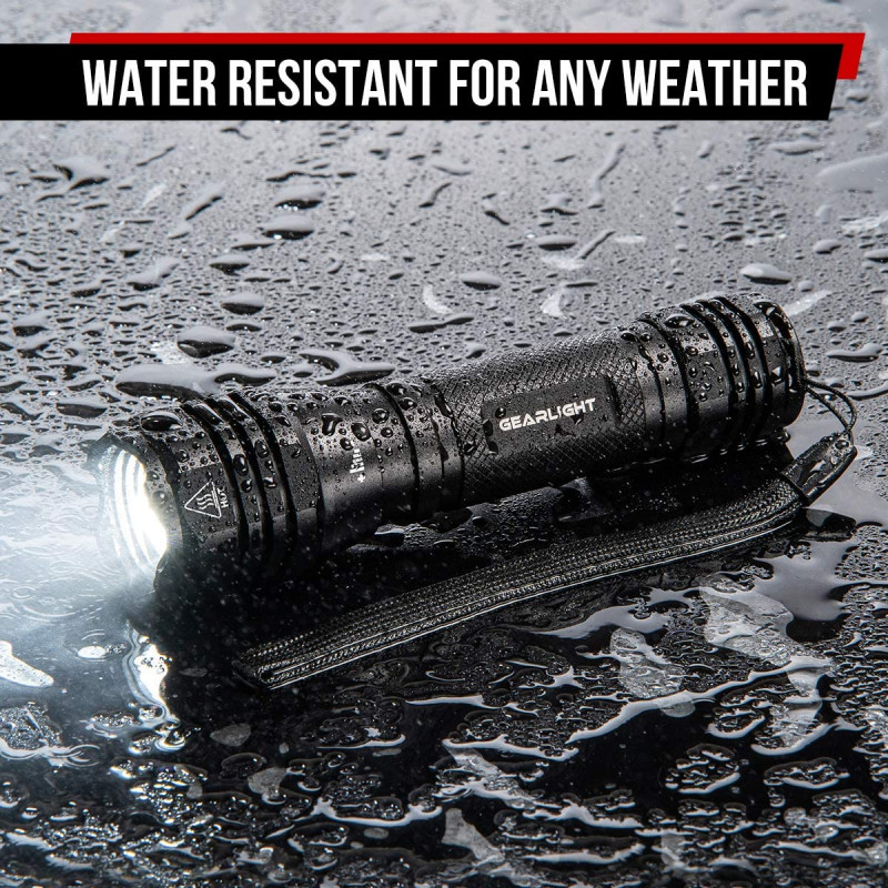 GearLight S1050 Tactical LED Flashlight - 2 Pack - Image 6
