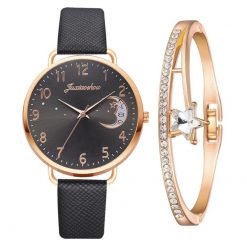 Moon & Star Watch & Bracelet Set