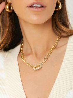 Enlon Rhinestone Necklace