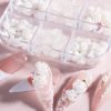 6 Grids Flower Nail Decoration.