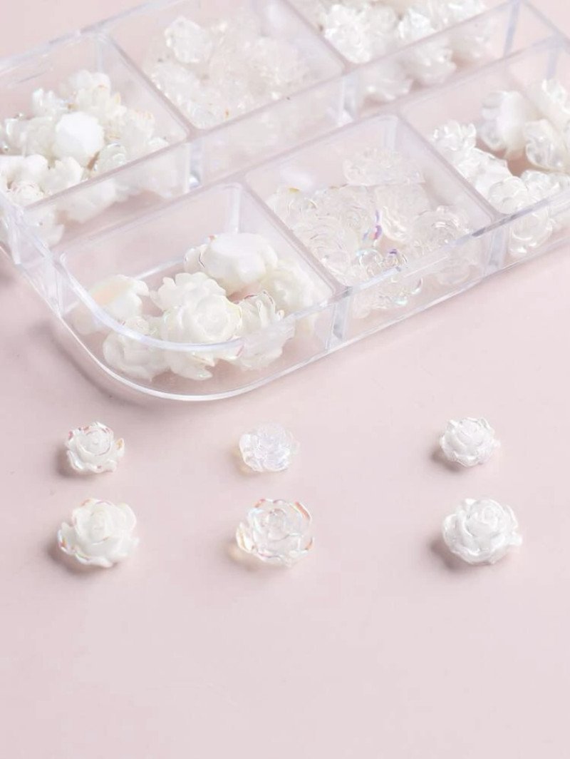 6 Grids Flower Nail Decoration. - Image 3