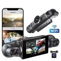 4 Channel 360° HD WiFi Dash Cam / Car DVR 1080P 170° Wide Angle Night Vision