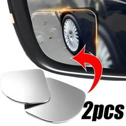 Auto Convex Blind Spot Mirror – 2pcs