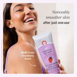 First Aid Beauty KP Bump Eraser Body Scrub with 10% AHA – Fresh Strawberry - Image 5