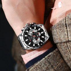 Curren 8363 Stainless Steel Men's Quartz Watch - Image 3
