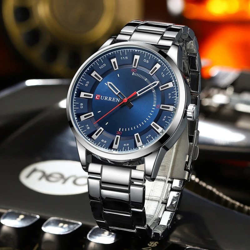 Curren 8406 Stainless Steel Men's Quartz Watch - Image 6