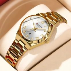 Curren Blache 9095 Stainless Steel Women's Quartz Watch - Image 3