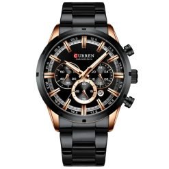 Curren 8355 Stainless Steel Men's Quartz Watch - Image 5
