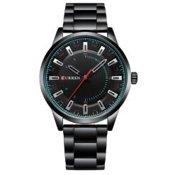 Curren 8406 Stainless Steel Men's Quartz Watch - Image 4