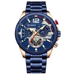 Curren 8395 Stainless Steel Men's Quartz Watch