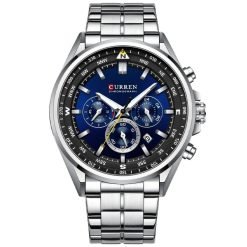 Curren 8399 Stainless Steel Men's Quartz Watch - Image 5