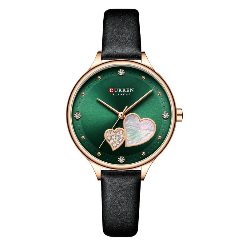 Curren Blache 9077 Leather Band Women's Quartz Watch - Image 6