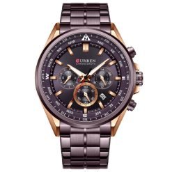 Curren 8399 Stainless Steel Men's Quartz Watch - Image 8