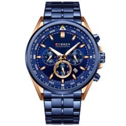 Curren 8399 Stainless Steel Men's Quartz Watch