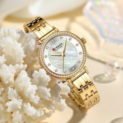 Curren Blache 9087 Stainless Steel Women's Quartz Watch - Image 4