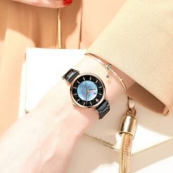 Curren Blache 9066 Stainless Steel Women's Quartz Watch - Image 2