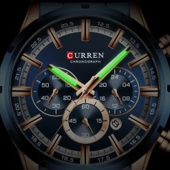 Curren 8355 Stainless Steel Men's Quartz Watch - Image 4