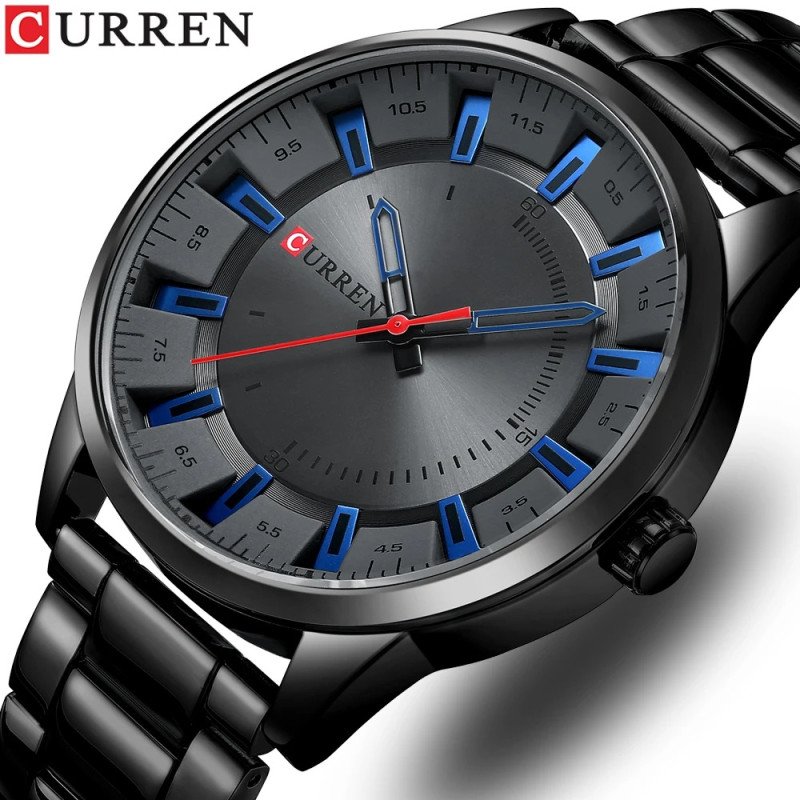 Curren 8406 Stainless Steel Men's Quartz Watch - Image 9