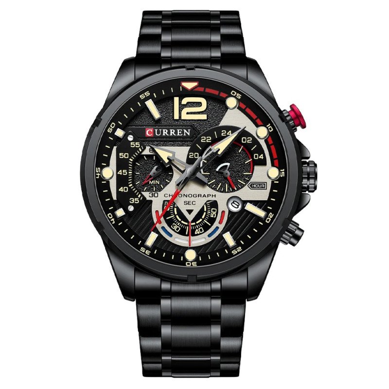 Curren 8395 Stainless Steel Men's Quartz Watch - Image 8