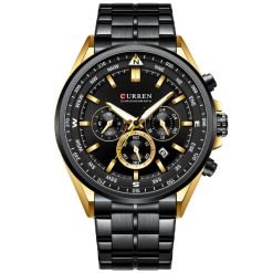 Curren 8399 Stainless Steel Men's Quartz Watch - Image 7