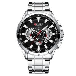 Curren 8363 Stainless Steel Men's Quartz Watch - Image 6