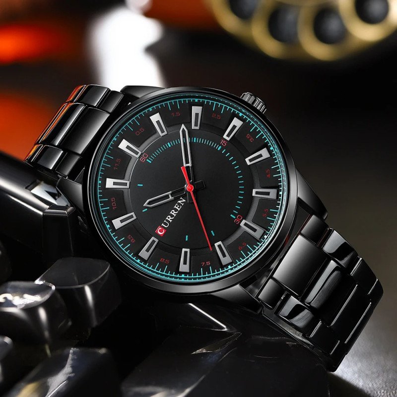 Curren 8406 Stainless Steel Men's Quartz Watch - Image 7