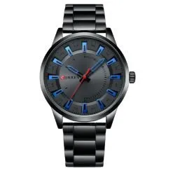Curren 8406 Stainless Steel Men's Quartz Watch