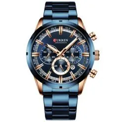Curren 8355 Stainless Steel Men's Quartz Watch