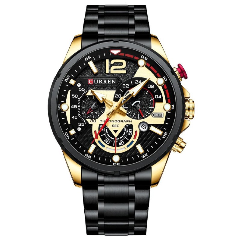 Curren 8395 Stainless Steel Men's Quartz Watch - Image 9