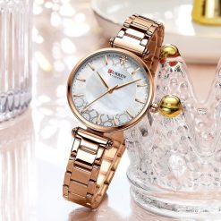 Curren Blache 9066 Stainless Steel Women's Quartz Watch - Image 3