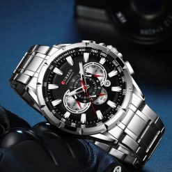 Curren 8363 Stainless Steel Men's Quartz Watch - Image 5