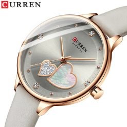 Curren Blache 9077 Leather Band Women's Quartz Watch - Image 2