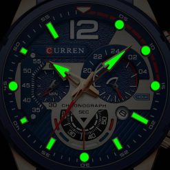 Curren 8395 Stainless Steel Men's Quartz Watch - Image 3