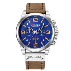 Curren 8314 Leather Band Men's Quartz Watch