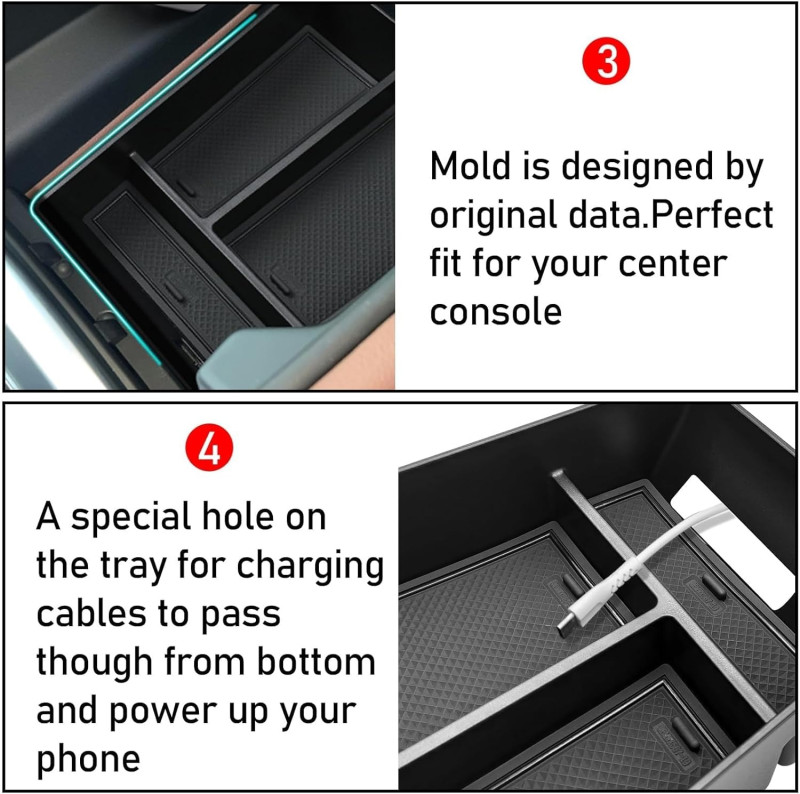 BMW X5 G05/ X6 G06/ X7 G07 Center Console Organizer - Image 6