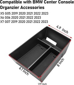 BMW X5 G05/ X6 G06/ X7 G07 Center Console Organizer - Image 3